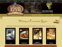 Tablet Screenshot of karczma-rzym.com.pl